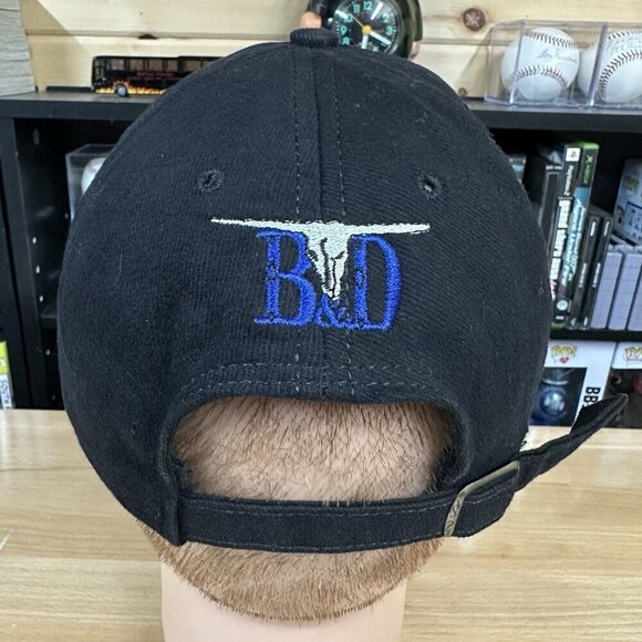 Vintage Brooks & Dunn  Baseball Cap Embroidered Black American Needle Hat USA - Picture 4 of 6